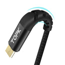 TOPK 2.4A Micro USB Fast Charging Data Cable 3.28ft/1m for Honor 8X Xiaomi Redmi Note 5