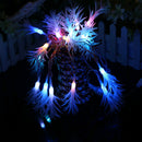 KCASA CSL-6 Gardening 10M 38LED String Light Seaweed Shape Holiday Garden Party Wedding Decoration