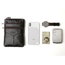 Fonmor Men Casual Genuine Leather Waist Packs Belt Bag Pouch Phone Waist Pack Male Small Crossbody Shoulder Bags High Quality