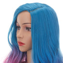 Natural Dark Roots Women Wig Full Wavy Hair Extensions Heat Resistant Synthetic Colorful