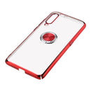 Bakeey Ring Holder Color Plating Hard PC Protective Case For Xiaomi Mi9/ Mi 9 Transparent Edition