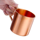 Pure Copper Mug Cup for Moscow Mule Coffee Drinking Cocktail Camping 415ML