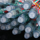 50pcs DC 5V WS2811 RGB Full Color 12mm Pixels Digital Addressable LED String Light IP68