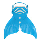Kids Mermaid Tail Swimming Fin Foot Training Flipper Shoes Monofin Diving Flippers