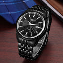 CURREN 8052 Casual Style Full Steel Men Wrist Watch Date Display Quartz Watches