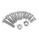 Suleve MXSS7 600Pcs Stainless Steel M1/1.2/1.4/1.6 Small Screws Nut for Watches Clocks Mobile 2-4mm
