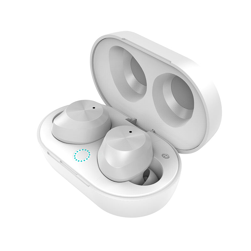 [bluetooth 5.0] True Wireless Business Touch Control TWS Earphone HIFI Bass Sports Headphone With Charging Box