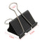 10Pcs Black Foldback Clips  Grip Clamps Filing Letter Elliot Folder 51mm