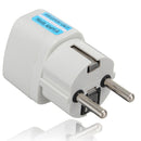 Universal AU US UK to EU Europe Plug AC 250V Power Travel Adapter Plug