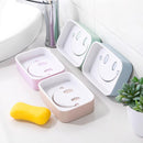1Pc Soap Box Creative Bathroom Rack Toilet Drain