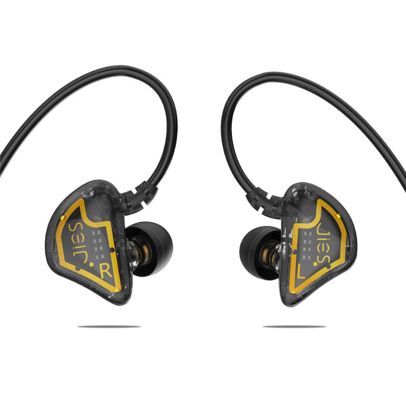Bakeey X62 Graphene Double Dynamic Driver Earphone 3.5mm Wired In-ear Heavy Bass Stereo Earbuds with Mic
