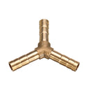 4pcs Pagoda Adapter Brass Barb Y Shape 3 Ways Pipes Fitting 6/8/10/12mm Pneumatic Component Hose Coupler