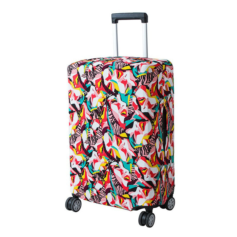 Honana Abstraction Chinese Style Elastic Luggage Cover Trolley Case Cover Durable Suitcase Protector