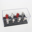 8 Holes Acrylic Turntable Cartridge Keeper Case Headshell Display Box Phonograph Needle Holder