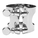 Nickel Plated Clarinet Double Screws Adjust Mouthpiece Ligature