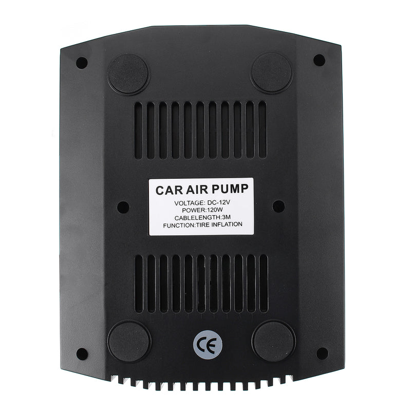 120W 12V 35L/min 100/150psi Portable Air Pump Tire Pump Smart With LED Lights