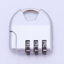 Combination Triangle Travel Suitcase Luggage Padlock Password Lock Zinc Alloy Security Lock