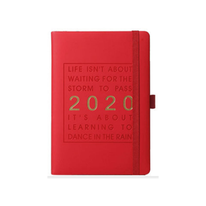 January-December 2020 schedule This calendar notebook calendar timeline calendar effect