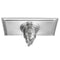 200x100mm Stainless Steel Rectangle Shower Floor Drain Removable Strainer Linear Quick Drain Grate