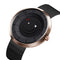 SKMEI 9174 Creative Small Triangle Display Fashion Black Steel Men Watch Quartz Watch