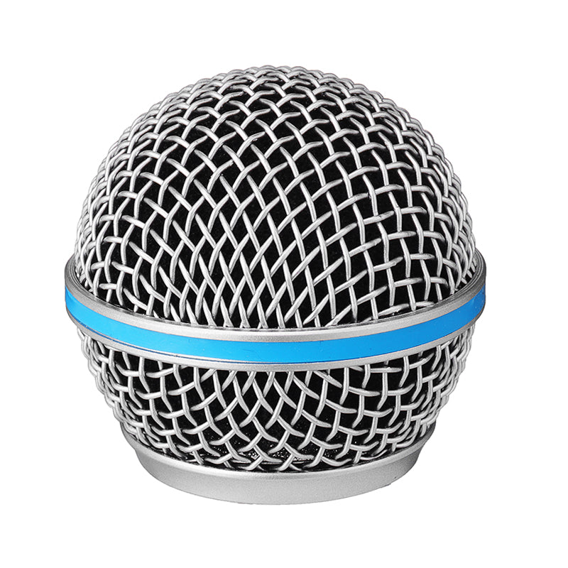 Microphone Grille Metal Windscreen Fits Beta 58A/57A/87A Microphone