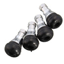 4pcs TR412 Rubber Wheel Tyre Valve Stem Dust Cap Cover Universal