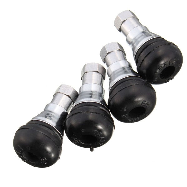 4pcs TR412 Rubber Wheel Tyre Valve Stem Dust Cap Cover Universal