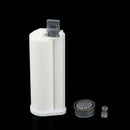 50ml 10:1 AB Glue Tube Dual Glue Cartridge Pointed Flat Screw Head Mixing Tube for Industrial Glue Applicator