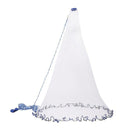 Outdoor Hand Throw Fishing Net Casting Easy Fishing Bait Catch Netting Cast Mesh