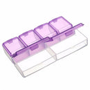 Empty Compartment Storage Case Box Nail Tip Rhinestones Gems Little Stuff Electronic Parts
