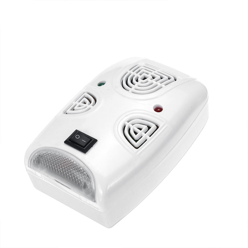 2W AC110-240V 360 Ultrasonic Sterilizer Portable Frequency Conversion Mite Controller Cleaner Killer Repeller Removing Device