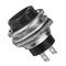 5Pcs 3A 125V Momentary Push Button Switch OFF-ON Horn Black Plastic