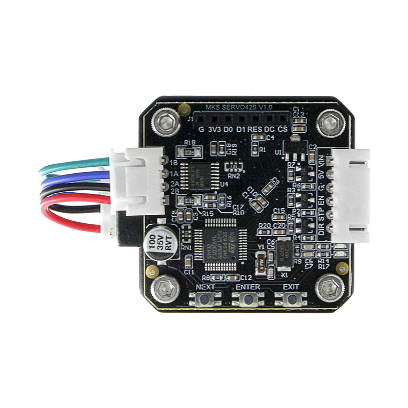 Makerbase STM32 Closed Loop Stepper Motor NEMA17 MKS SERVO42B + OLED Display Kit for 3D Printer Prevent Lose Step During Printing with High Cost-effective