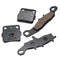 Front+Rear Brake Pads For Kawasaki KX100 Set Full Kit D1 D2 D3 D4 D5 2001-2009