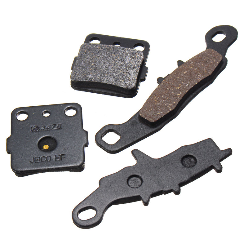 Front+Rear Brake Pads For Kawasaki KX100 Set Full Kit D1 D2 D3 D4 D5 2001-2009