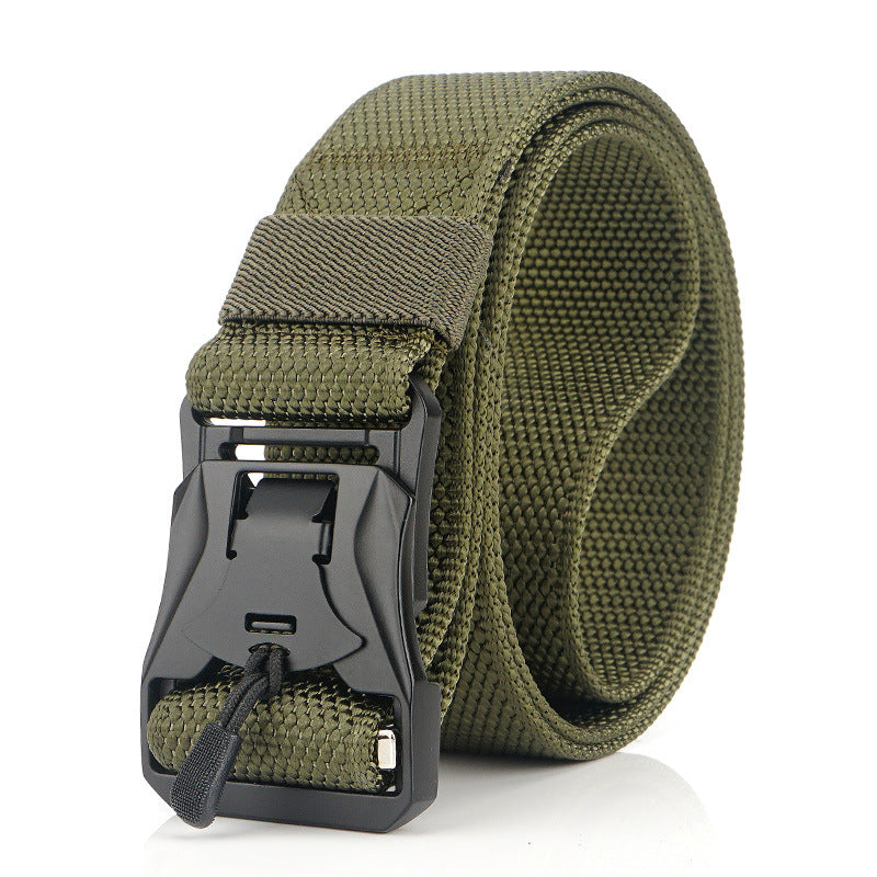 ENNIU XX19 125cm Punch Free Magnetic Buckle Military Tactical Belt Zinc Alloy Quick Release Waist Belts 2019 Newest Style