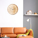 Loskii CC101 Creative Wall Clock Mute Wall Clock Quartz Wall Clock For Home Office Decorations