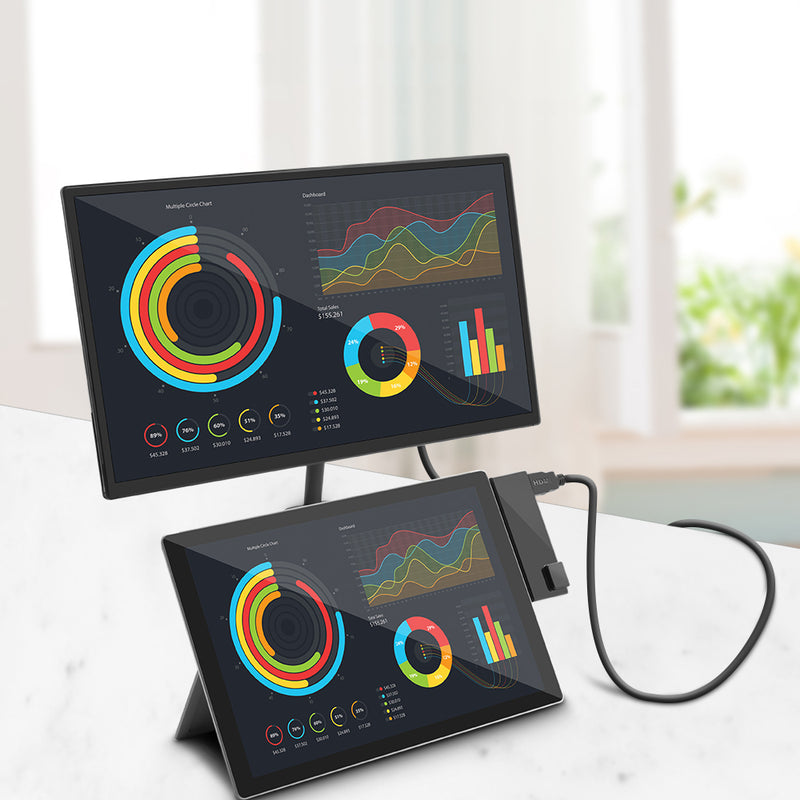 ROCKETEK SUR368/SUR468/SUR568 Surface HUB USB Hub Card Reader for Surface Pro 3/4/5/6 with 1000Mbps RJ45 LAN 4K HDMI USB 3.0 Ports SD/TF Card Slots