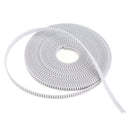 White/Black 5Meters GT2-6mm PU Open Timing Belt For Timing Pulley Reprap 3D Printer Parts