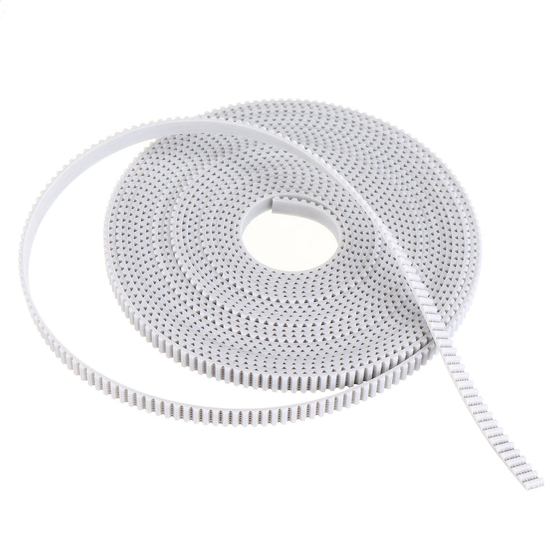 White/Black 5Meters GT2-6mm PU Open Timing Belt For Timing Pulley Reprap 3D Printer Parts