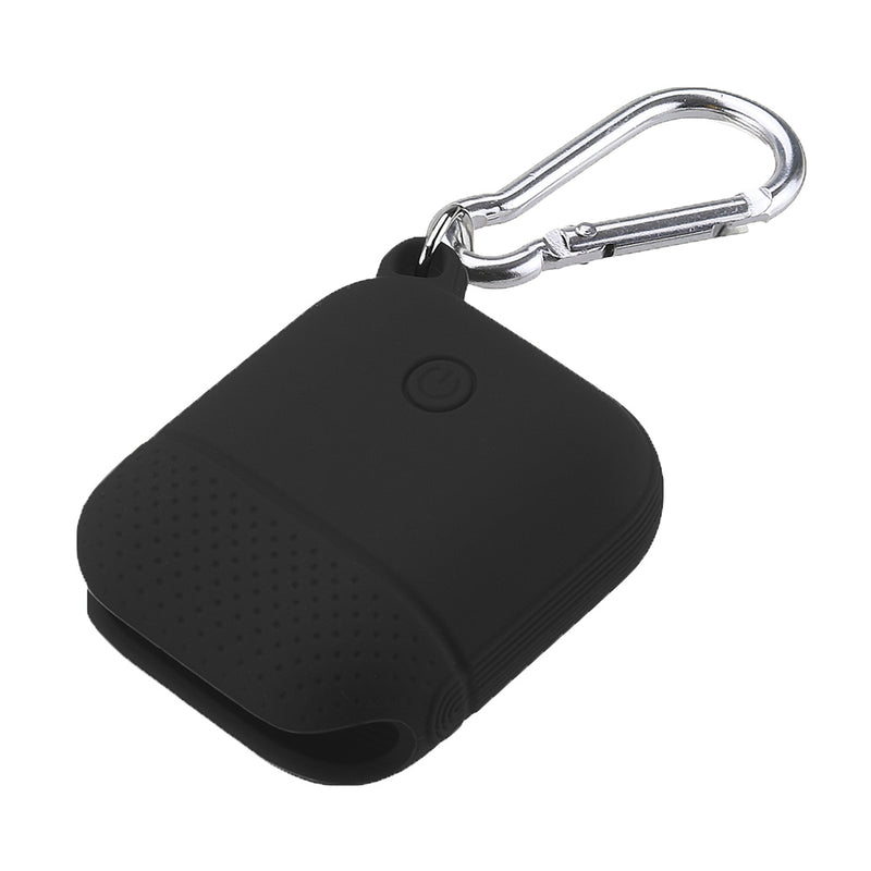 Portable Anti-lost Shockproof Silicone Protective Case Cover with Hook for Apple Earphones Airpods