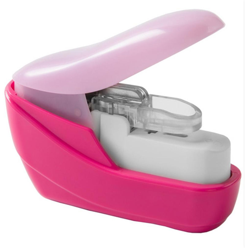 KW-triO 5399 Mini Handheld Staple free Stapler Student Stapler Small Nailless Labor Saving Binding Machine Office School Stationery