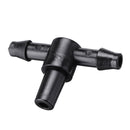 50Pcs Garden Hose Sprinkler Tee Connector Micro Drip Irrigation 4/7mm Pipe Barbed Connector Watering System Pipe Barbed Connection Part