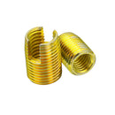 50Pcs/Set Carbon Steel M3-M12 Insert Self-tapping Thread Slotted Screw Thread Inserts Thread Nut Repair Kit