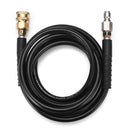 24/15/12/10/8/5/3M High Pressure Washer Cleaning Hose Water Pipe w/ 3/8" Quick Connect Fittings