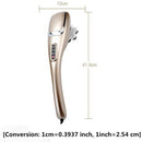 Wireless/Wired Professional Handheld Electric Massager Body Percussion Powerful Massage