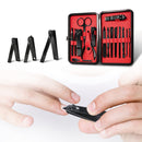 Y.F.M 16pcs Portable Nail Clipper Manicure Pedicure Set Earpick Pedicure Kit