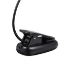 7 LED USB Rechargeable Eye-Care Warm Book Light Clip On Table Lamp For Music Stand Night Reading Piano
