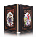 European Retro 3D Embossed PU Notebook Female Male Pattern A5 Notepad Vintage Journal Diary Stationery Supplies