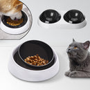 Pet Dog Cat Feeding Feeder Single / Double Bowl Puppy Feeder Dispenser Holder